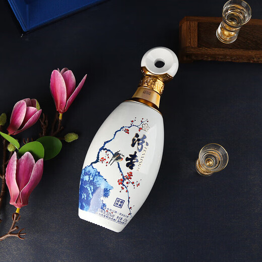 Fenxing Baijiu, Shanxi fine wine, self-drinking grain wine, new year's banquet, holiday gift box, full box, 53 degrees, 475mL, 6 bottles, elegant collection, full box