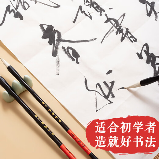 M&G stationery and brush set for students, calligraphy, French painting and calligraphy for beginners, large, medium and small regular script set, 3 pieces of regular script and seal script pens, birthday gift AWBY8420