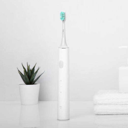 Mijia xiaomi Sound Wave Электрическая зубная щетка T300 Домашняя высокочастотная вибрация перезаряжаемая водонепроницаемая зубная щетка для мужчин и женщин