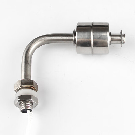 Alta temperatura 304 Switch de flotador solo de acero de acero inoxidable Nivel de nivel de agua Nivel de aceite Controlador Sensor pequeño YH12210 304 Temperatura ambiente Baja presión 0-110V