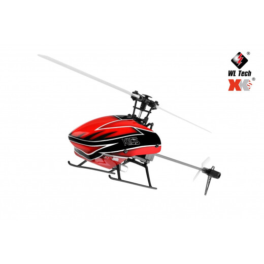 伟力之星（GREAT POWER STAR）XK伟力K110S无刷六通道单桨无副翼3D特技电动遥控直升飞机航模型 全套左手油门 无刷版K110S 单电套餐【一个飞机电池】