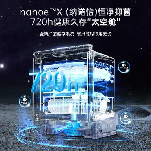 Panasonic (Panasonic) national subsidy built-in dishwasher 15 sets 5A class space capsule Nanoyi 30 days sterilization storage 135 drying NP-W3TW2K6 15 sets + 2 A1Pro series 2K6 black