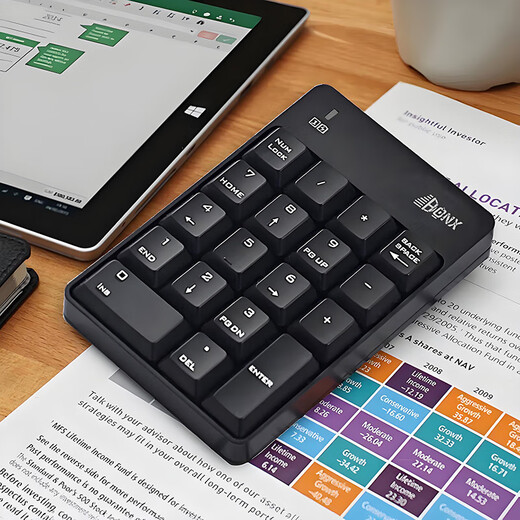 Hangsheng HONX numeric keypad wireless laptop desktop computer universal USB mini external wireless numeric keypad mouse set direction key numeric keypad wireless numeric keypad with receiver universal