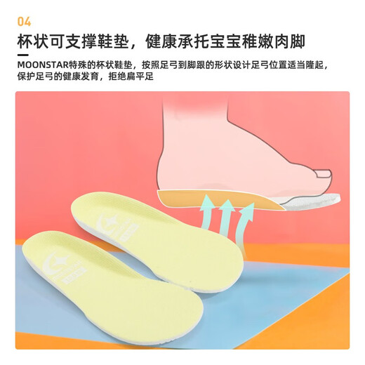 Yuexing children's shoes, children's toddler shoes, four-season functional shoes, boys' and toddlers' key shoes, toddler shoes, breathable girls' baby shoes, pink 19.5 (inner length 12cm, suitable for feet 11.5cm long)