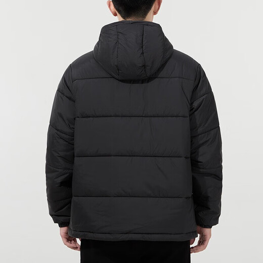Adidas down jacket men's 2024 winter outdoor training SPORTY DOWN casual fashion versatile and comfortable sportswear H13555/Three-leaf clover cotton jacket S