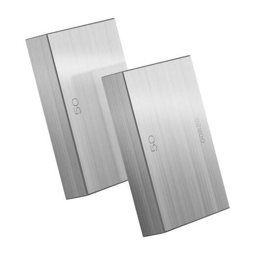 Three-quantity metric 32-112 piece block gauge standard block 0 level 1 set of caliper micrometer calibration block gauge block JD438 1 piece 0 level (2mm)