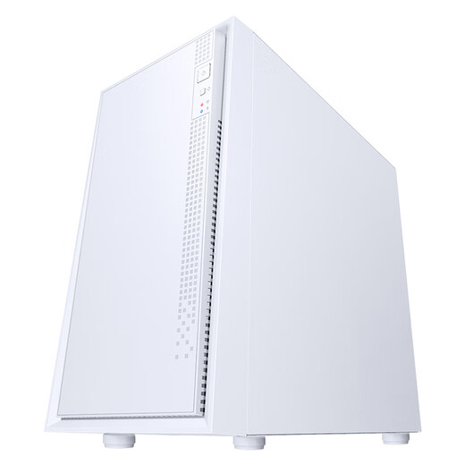 SAMA M2 Air Snow Desktop Computer Desktop Small Case Standard Type-C/Dual U3/Mesh Cooling on the Left Side/Supports M-ATX motherboard, 240 water cooling