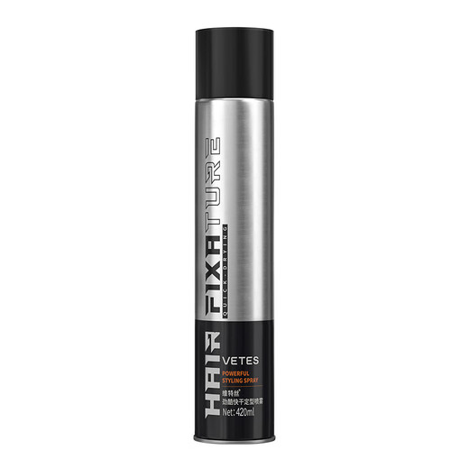 Vetes (vetes) Jinku Quick Dry Styling Hair Spray Styling Fragrance Gel Paste Long-lasting Dry Adhesive Mosse Ocean Fragrance Natural Puff VTS Jinku Small Iron 200ml