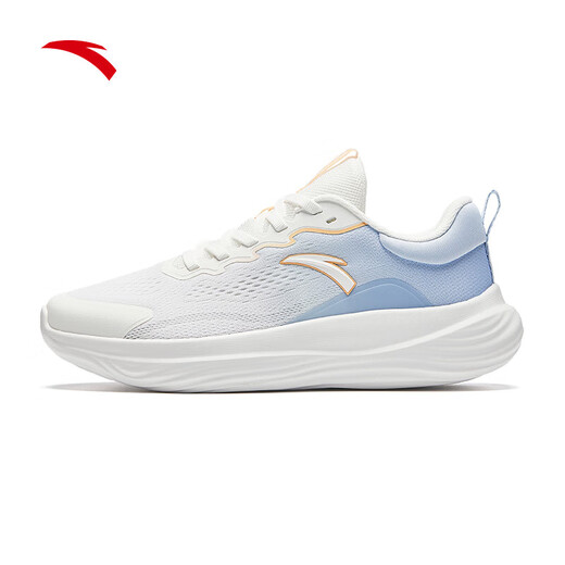 ANTA Women's Shoes Shenxing Lite丨Training Shoes for Women 2026 Spring Cushioning Anti-Slip Jogging Sports Shoes Commuting Hiking Shoes Paper White/Oxygen Blue-4 36.5