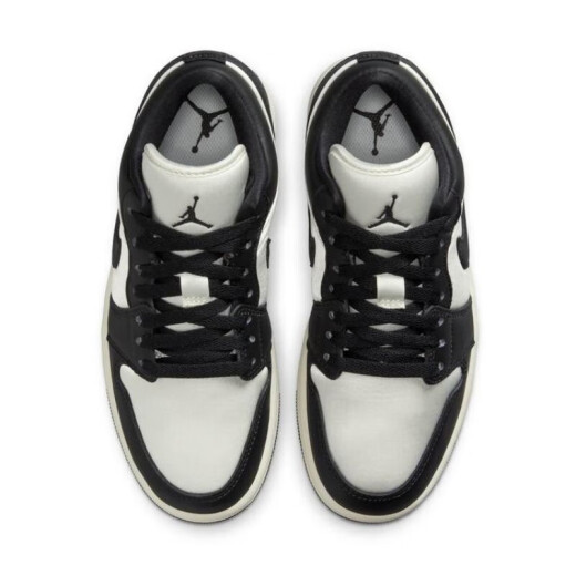 Nike (NIKE) [Trend] Air Jordan aj1 shoes for women's new low-top casual lightweight breathable sports basketball shoes FB9893-101 Black and white 36