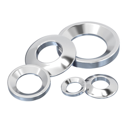 Tianzhuo Hardware 304 stainless steel GB850 cone washer/GB849 spherical washer/concave convex gasket M6M8M10M12 M48 (spherical + conical) 1 set 304