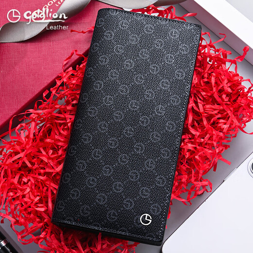 
Jinlilai Wallet Men's Long Zipper High-end Wallet 2025 Latest Multi-Card Driver's License Authentic Brand [Official Authorization One Fake One Compensation Ten] Fashion Printing