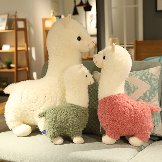Weltston Plush Toy Baby Doll Orowlew Orow Doll Rag Doll de cumpleaños Regalo de cumpleaños Niña Alpaca Doll 55cm