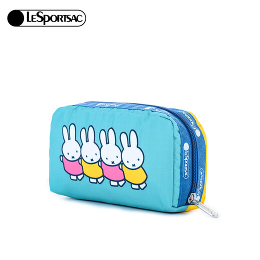 LeSportsac Lebo poetry bag women's bag new joint clutch bag cosmetic bag gifts for girls Miffy Rabbit and friends