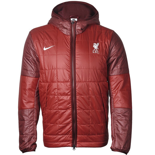 Nike Tianlang Fußball Nike Paris Liverpool Barcelona Kurz warm warme Kapuze-Jacke Baumwollkleidung Herren DM0609-010 Liverpool DM0608-677 L