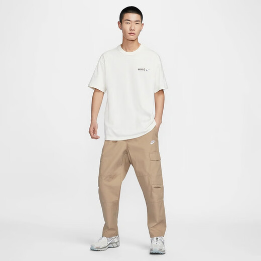 耐克（NIKE）2024夏男时尚舒适透气休闲运动短袖T恤运动服 HF6172-133 XL