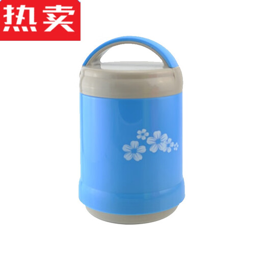 Ukan Allemagne Isolation Insulation Boîte à lunch Verre Verre Inner Double aspirateur Ultra-Long Isolation Baril Bento Portable grande capacité sans cueillir de la couleur [9734] + Sac à rayures 1L