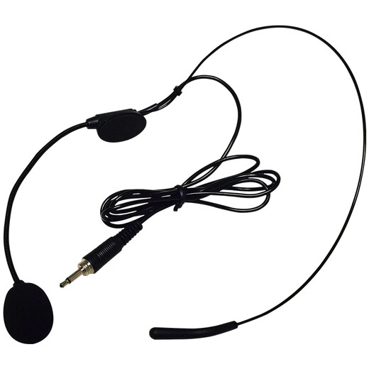 European and American sound universal lavalier microphone cable, professional stage performance audio, Bee wireless amplifier, teacher's musical instrument dedicated microphone cable, wired waist bag chest mic clip microphone head cable, three-pin/three-hole cannon head (universal) lavalier microphone, plug and play, intelligent noise reduction