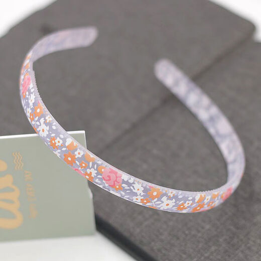 Sai Meiren headband for women, Japanese and Korean pastoral style floral hairpin for adults and children, pressed hair, frosted, cute, fashionable, resin pink headband, Chinese Valentine's Day, birthday gift, mixed color No. 3 + mixed color No. 4