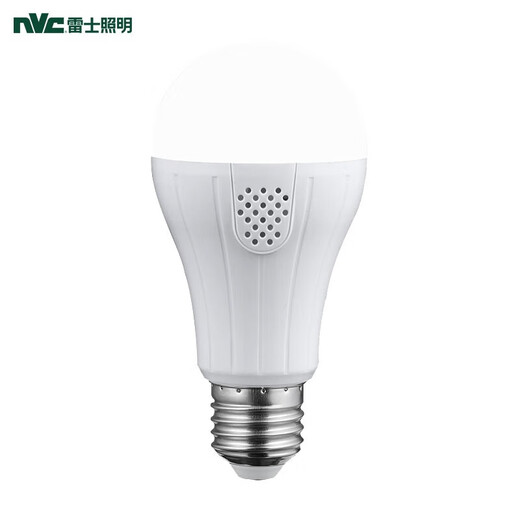NVC Lighting (NVC) LED bulb voice-activated smart induction corridor corridor high-brightness energy-saving E27 screw bulb voice-activated light bulb E27 voice-activated light 7 watts 6500K positive white light