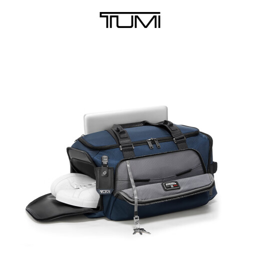TUMI/途明Alpha Bravo男士健身包潮流手提包【甄选惠享】 海军蓝/0232722NVY
