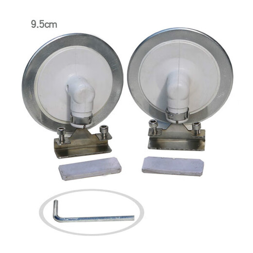 Miroir de rétroviseur assisté de voiture entraîneur Miroir à bouée aveugle Miroir de miroir Miroir à miroir à grande angle grand angle Small Round Mirror Round 7,5 cm avec Miroir Cadre Silver