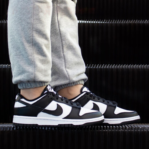 NIKE耐克男鞋女鞋 Dunk Low 低帮男女情侣运动滑板休闲时尚板鞋 CW1590(GS)/DD1391-100黑白熊猫 39
