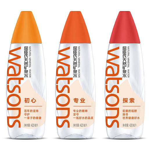 屈臣氏（Watsons）梵净灵水饮用天然矿泉水 弱碱性 420ml*15瓶