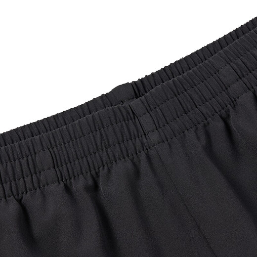 Hongxing Erke Sports-Set für Frauen im Sommer atmungsaktiven Eis-sensorischen T-Shirt-T-Shirt-Kurzarm-Shorts Fitness-Training zweierteiler Set DS Käse Weiß + Schwarze Sportshorts m