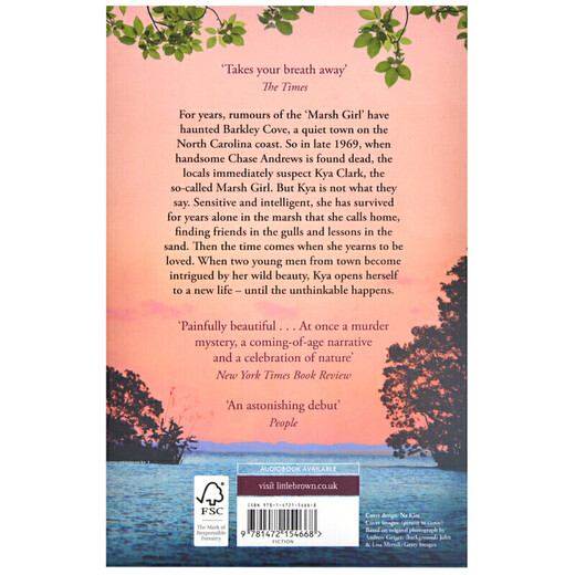 蝲蛄吟唱的地方 英文原版 Where The Crawdads Sing Delia Owen 沼泽深处的女孩电影原著 当代畅销小说 弘书阁英语文库十大当代之一