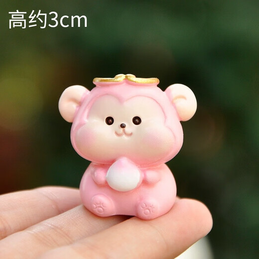 Xixiao full set of zodiac ornaments desktop micro landscape decoration cute cartoon animals children's dolls birthday gifts 12 zodiac babies