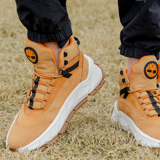 添柏岚（Timberland）男鞋休闲鞋 秋季新款户外透气运动鞋中帮靴防滑防水踢不烂马丁靴 A41GU231/宽楦 /晒图退10 43 270mm