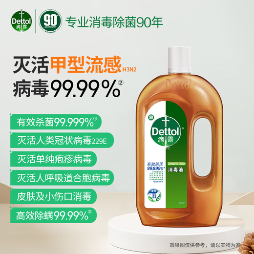 Disinfectant 1.2L + Natural Fragrance Disinfectant 1L