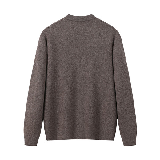 Hengyuanxiang Pure Cardigan Jacquard New Men's Winter plus épais bouton chaud Sweater Cardigan Pull pour hommes Camel L / 175 / 92A