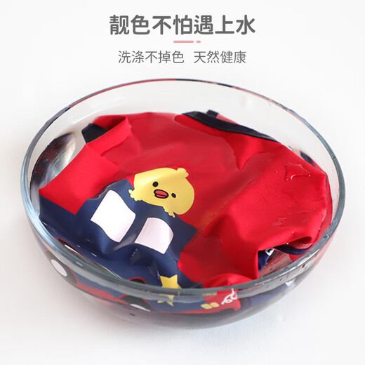 Delantal para niños Ropa de comida para bebés Kindergarten cubierta a prueba de sucio bebé comiendo babero impermeable bolso de arroz delgado A6231 Red Bird Car Modelo regular 110 Altura recomendada 90-100 cm