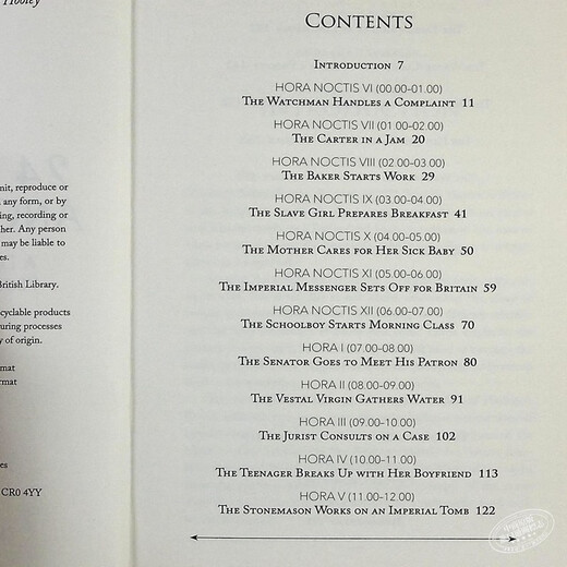 预售 古罗马二十四小时 英文原版 24 Hours in Ancient Rome 历史