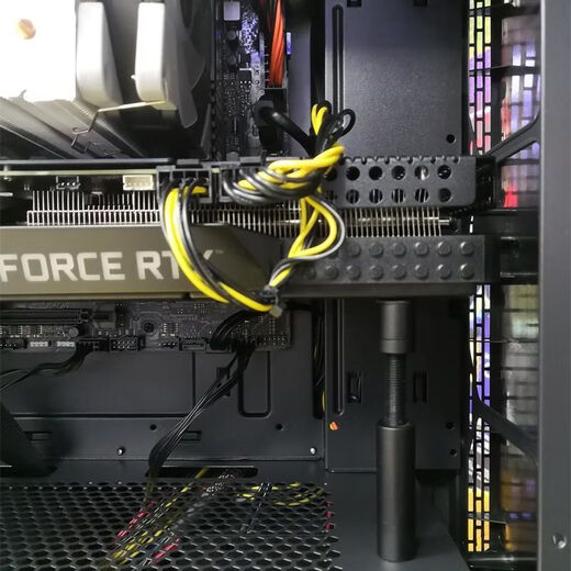 通用显卡支架千斤顶嵌入式3060 30703080TI显卡支撑架CPU风扇托架 亚克力支撑架