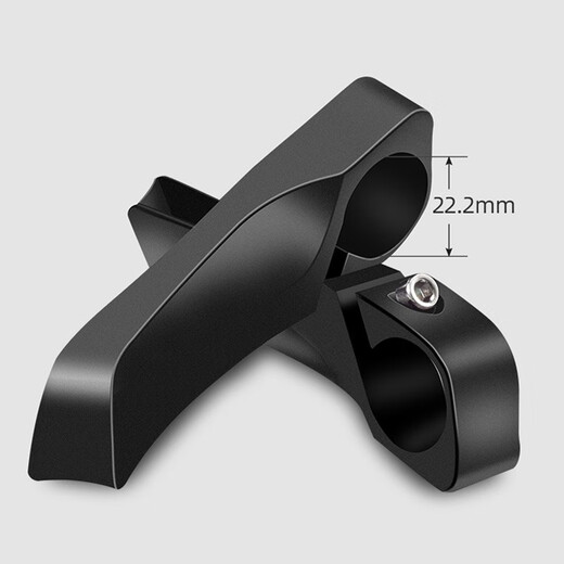 ROGTYO mountain bike horn handlebar cover aluminum alloy vice handlebar cover bicycle universal bicycle handlebar cover handle grip cover riding accessories aluminum alloy vice handlebar + black silicone handlebar cover with tools