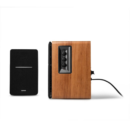 漫步者（EDIFIER）R1200BT桌面蓝牙音箱台式电脑音响木质2.0家用笔记本多媒体42W大功率D类功放高品质低音炮带遥控器 R1200BT