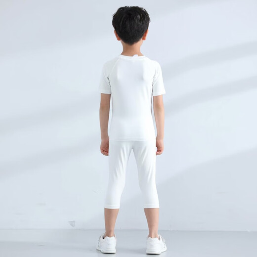 Suisse de sport pour enfants Suisses de collants pour hommes équipés de combinaisons d'entraînement de basket-ball Fitness Running Base Football Uniforme de football garçons Yipai 825 + 826 Black Line 22 Tailles