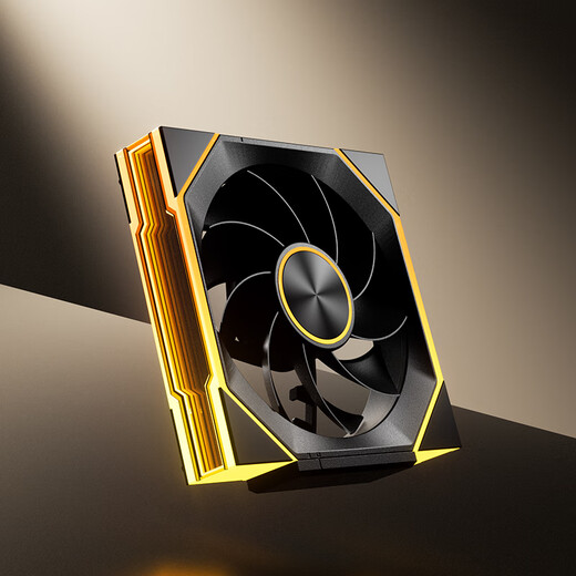 骨伽星链V2  机箱积木风扇 ARGB 5v3针主板同步 PWM温控调节（12CM/降噪防震脚垫） 星链V2黑色反叶（3连包）