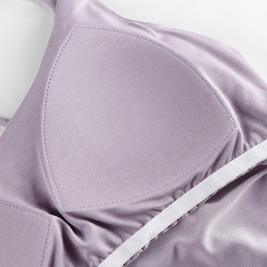 Pajama de sospecho de Fenten para mujeres en verano, seda de hielo delgada, sensación de fresco, se puede usar en el exterior, almohadilla de cofre en V de cuello V