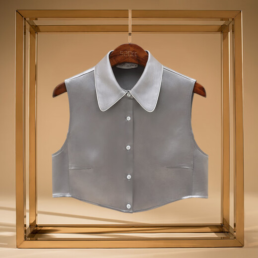 Lu Shinan [edición limitada] Collar falso de alta gama El nuevo producto de la camisa de ácido acético de la camisa de ácido acético en el otoño y el invierno versátil collar falso L1369 L