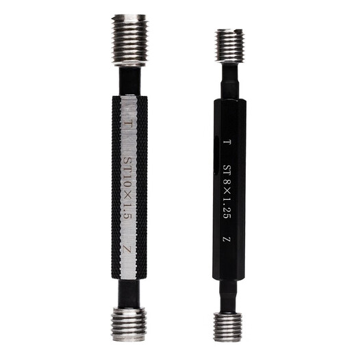 Kazakhstan thread ST steel wire thread insert thread plug gauge ST thread insert sheath pass-and-stop gauge Steel sleeve plug gauge Internal thread gauge height accuracy pass-and-stop gauge ST screw sleeve plug gauge ST6*1