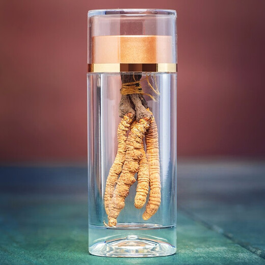Lei Yunshang Cordyceps sinensis 1g Tibet High-altitude Fresh Dried Cordyceps sinensis Non-segmented Grass Facilities for 4 refined Chinese medicines Cordyceps sinensis 1g/4 roots