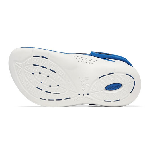 crocs krocs children's hole shoes new summer LiteRide lightning shoes casual breathable slippers 207021 4KB navy blue 28-29 inner length about 174mm