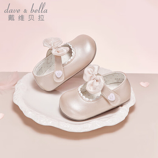 David Bella Baby Step Shoes avant automne bébé nouveau-né les chaussures de semelle douce chaussures en cuir chaussures princesse
