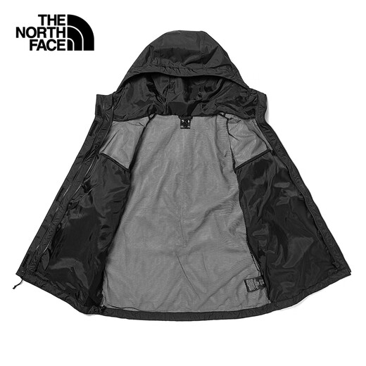 North Three-in-One Windbreaker Damen Outdoor Sports Fleece Liner Wasserdicht und warme Jacke Herbst und Winter Neu 7QW6 4H0/Cosmic Black XL/170