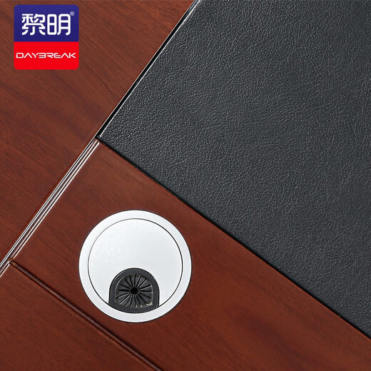 Liming JTH-21 office desk solid wood veneer paint desk middle office desk 1.4 meters writing desk 140*70*76cm