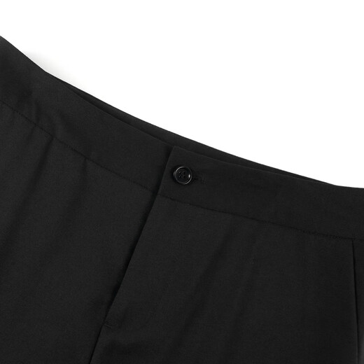 Youngor trousers for women, sheep wool 95.5%, casual business suit trousers 225213, navy blue M 165/76A